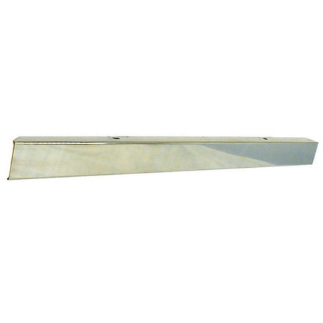 Rugged Ridge 55-86 Jeep CJ Stainless Front Bumper w/o Holes | Dirty Garage