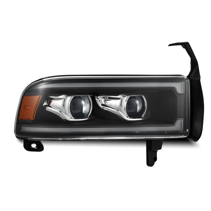 1994-2002 Ram HD Luxx-Series LED Projector Headlights Black Activation Light Sequential Signal Switchback DRL | Dirty Garage