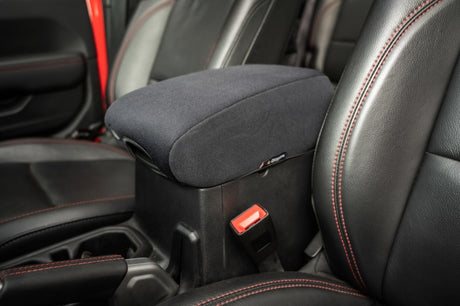 Rugged Ridge 18-21 Jeep Wrangler(JL) Neoprene Console Cover - View 2 | Dirty Garage