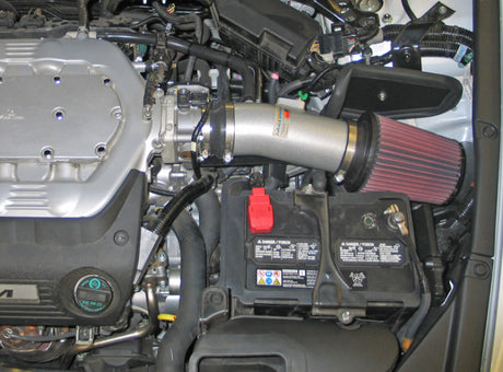 Universal 08 Accord 3.5L-V6 Silver Typhoon Short Ram Intake - View 6 | Dirty Garage