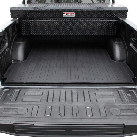 2015-2026 F-150 6.5' Bed Black Truck Bed Mat - View 2 | Dirty Garage