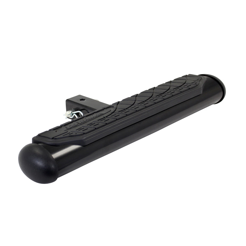Go Rhino 4in Oval Hitch Step - Black - View 2 | Dirty Garage