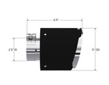 Universal Carbon Fiber Tip 2.5" ID 5 OD 6.5 Length Angle Cut Dual Wall - View 4 | Dirty Garage