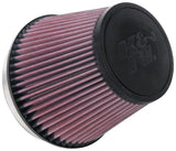 Universal Clamp-On Air Filter 6in FLG/7-1/2in B/5in T/6in H - View 2 | Dirty Garage