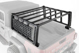 Go Rhino 19-21 Jeep Gladiator XRS Overland Xtreme Rack - Black - View 3 | Dirty Garage