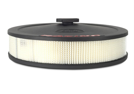 Universal Air Cleaner Kit - Black Crinkle Finish w/Red Emblem - View 7 | Dirty Garage