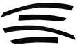 2010-2013 Mazda 3 Ventvisor Outside Mount Window Deflectors Smoke 4-Piece | Dirty Garage