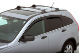 2007-2011 CR-V Ventvisor Front and Rear Window Deflectors Smoke 4-Piece - View 2 | Dirty Garage