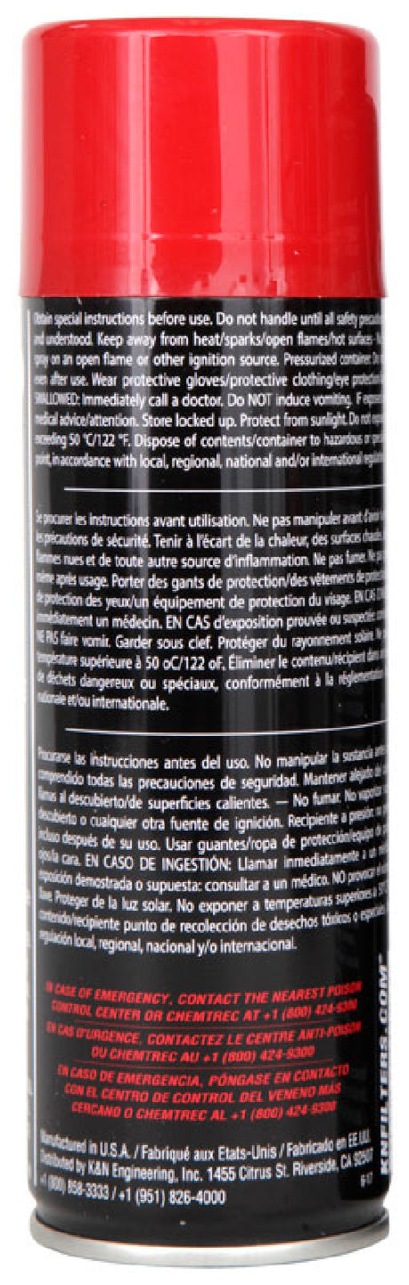 Universal 6.5 OZ Aerosol Spray Air Filter Oil - View 3 | Dirty Garage