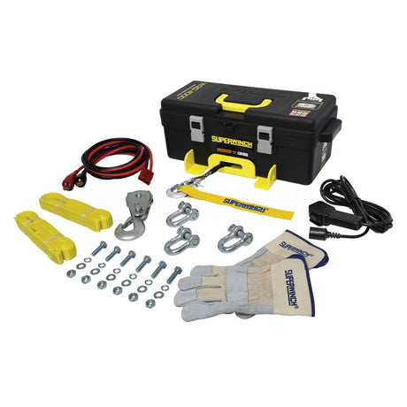 Universal 4000lbs 47' Synthetic Rope Winch2go - View 4 | Dirty Garage