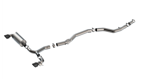 2020-2025 GR Supra ATAK Cat-Back Exhaust System w/ Black Chrome Tips | Dirty Garage