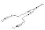 Borla 09-14 Dodge Challenger R/T 5.7L RWD 2Dr. Dual Rctgl. Angle S-Type CB Exhaust - Rear Split Exit - View 2 | Dirty Garage