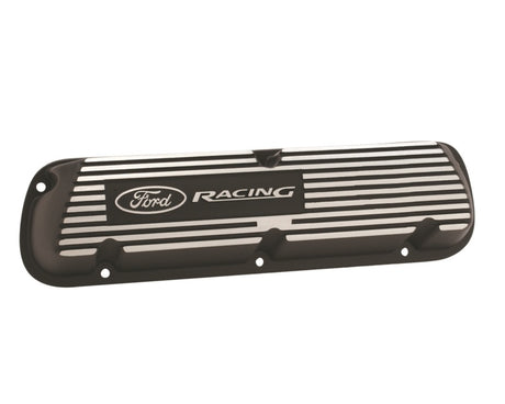 Universal Black Satin Valve Covers Racing EFI - View 6 | Dirty Garage