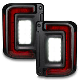 2007-2017 Wrangler Flush Mount LED Tail Lights - View 2 | Dirty Garage