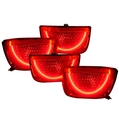 2010-2013 Camaro LED Afterburner Tail Light Halo Kit Red - View 4 | Dirty Garage