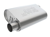 Borla CrateMuffler LS3 S-Type 2.50in Offset/Offset 14inx4.35inx9in Oval Muffler - View 3 | Dirty Garage