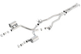 Borla 2015 Dodge Challenger SRT/392 Hemi 6.4L V8 ATAK Catback Exhaust w/ Valves Factory Bezel - View 2 | Dirty Garage