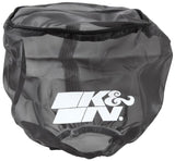 Universal 6in ID x 6inH Closed Top Black Drycharger Air Filter Wrap - View 2 | Dirty Garage