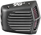 Street Metal Intake System for 2001-2016 Harley-Davidson Softail/Dyna - Shaker Black - View 4 | Dirty Garage