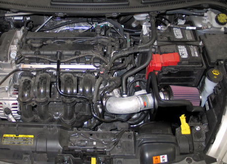 2011-2012 Fiesta 1.6L L4 Silver Typhoon Performance Intake - View 6 | Dirty Garage