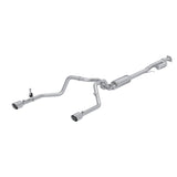 MBRP 2019+ Chevrolet Silverado 1500 / 2019+ GMC Sierra 1500 T304 SS 3in Armor Pro Cat-Back Exhaust | Dirty Garage