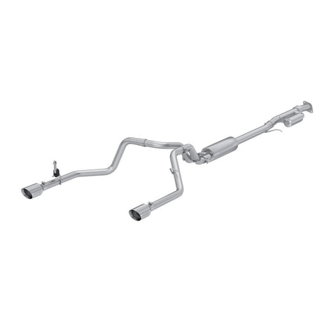 MBRP 2019+ Chevrolet Silverado 1500 / 2019+ GMC Sierra 1500 T304 SS 3in Armor Pro Cat-Back Exhaust | Dirty Garage