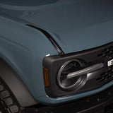 2022-2026 Bronco Luminix DRL LED Lights w/ Pair of Hood Limb Riser Replacements - View 5 | Dirty Garage