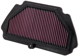 Replacement Air Filter 2009-2012 Kawasaki ZX6R Ninja 600/2009-2010 ZX6R Ninja Monster Energy 600 - View 4 | Dirty Garage