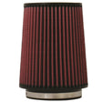 Universal High Performance Air Filter 5 Black 6.5 Base 8 Tall 5.5 Top | Dirty Garage