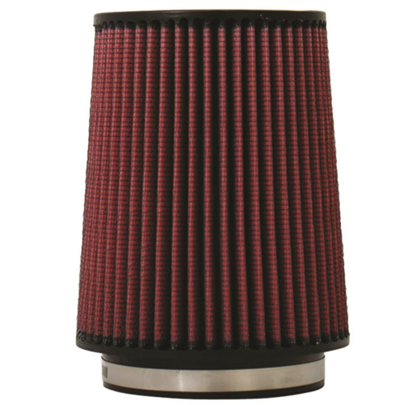 Universal High Performance Air Filter 5 Black 6.5 Base 8 Tall 5.5 Top | Dirty Garage