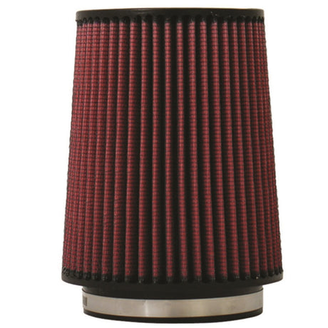 Universal High Performance Air Filter 5 Black 6.5 Base 8 Tall 5.5 Top | Dirty Garage