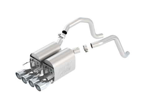 Borla 05-08 Chevrolet Corvette Coupe/Conv 6.0L/6.2L 8cyl Aggressive ATAK Exhaust (rear section only) - View 3 | Dirty Garage