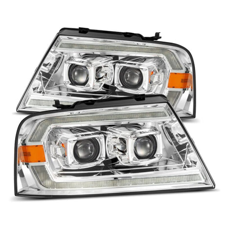 2004-2008 F-150 Pro-Series Projector Chrome Headlights | Dirty Garage