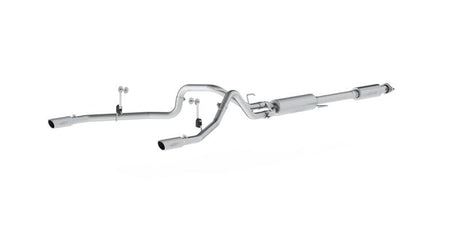 2015 F-150 5.0L 3" Cat Back Dual Split Rear Exit AL Exhaust System - View 3 | Dirty Garage