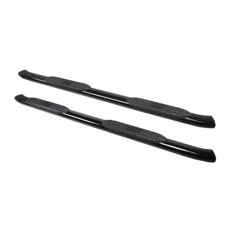 Westin 2019 Chevrolet Silverado/Sierra 1500 Crew Cab Non LD PRO TRAXX 5 Oval Nerf Step Bars - Black - View 9 | Dirty Garage