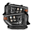 2014-2021 Tundra Nova-Series LED Projector Alpha Black Headlights Active Light Sequential Signal DRL | Dirty Garage