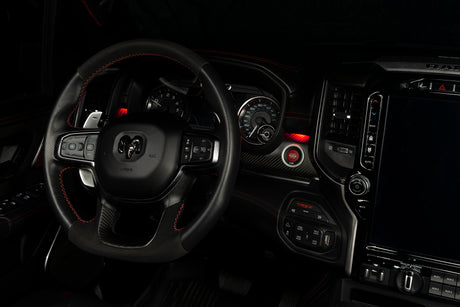 2019-2022 Ram 1500 Fiber Optic LED Interior Ambient Dash Kit 3 piece - View 6 | Dirty Garage