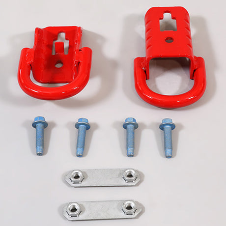 2015-2022 F-150 Tow Hooks - Red - View 10 | Dirty Garage