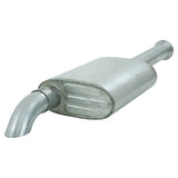 2000-2006 Wrangler 2.5L 4.0L Cat Back Single Off-Road Turn Down Alum Ex - View 3 | Dirty Garage