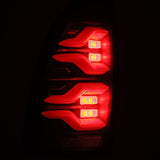 2005-2015 Tacoma Luxx-Series LED Tail Lights Black with Activation Light Sequential Signal - View 2 | Dirty Garage