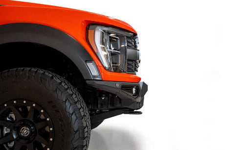 2021-2025 F-150 Raptor Bomber Front Bumper w/ Rigid 360 6" Light Mounts - View 4 | Dirty Garage