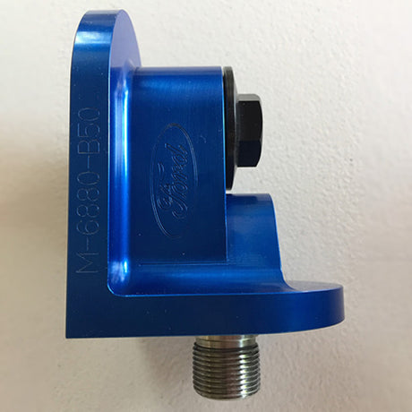Universal Push Rod V8 90 Degree Billet Oil Filter Adapter | Dirty Garage