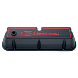 Universal Logo Die-Cast Black Valve Covers - View 5 | Dirty Garage