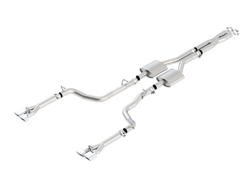 Borla 11 Dodge Challenger SRT8 Coupe AT/MT 5/6spd 6.4L 8cyl ATAK SS Catback Exhaust - View 2 | Dirty Garage