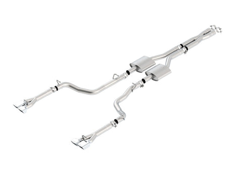 Borla 11 Dodge Challenger SRT8 Coupe AT/MT 5/6spd 6.4L 8cyl ATAK SS Catback Exhaust - View 2 | Dirty Garage