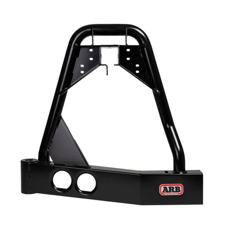 w/ Carrier Rear Step Tire Bracket LHS Black 80 Series | Dirty Garage