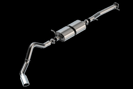 Borla 20-22 Chevrolet/GMC Silverado/Sierra 6.6L T-304 SS Cat-Back S-Type Exhaust - Brushed - View 2 | Dirty Garage