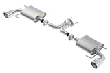 Borla 14-16 Mazda 3 2.0/2.5L AT/MT FWD S-Type Cat-Back Exhaust Single Split Rear Exit - View 3 | Dirty Garage
