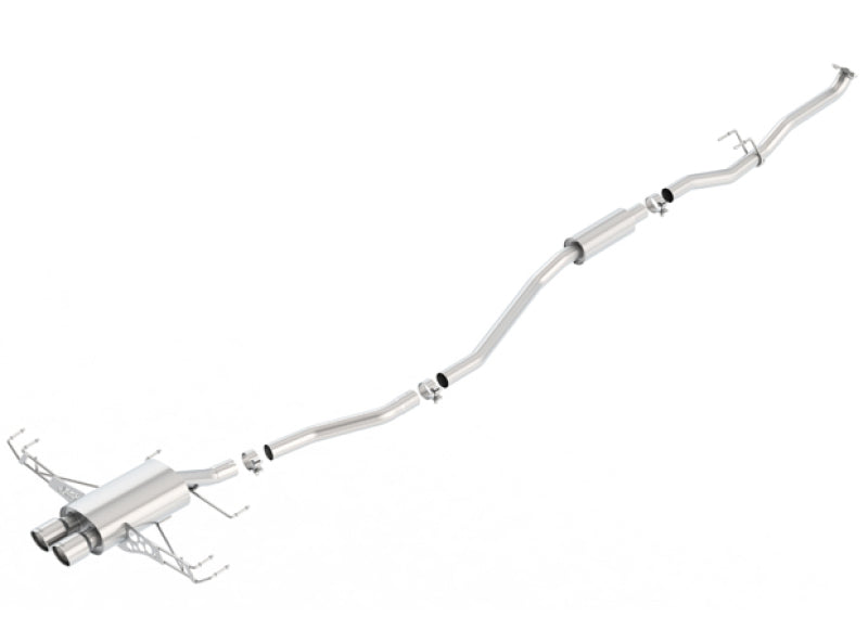 Borla 16-17 Honda Civic Sport 1.5L AT/MT Hatchback S-Type Catback Exhaust - View 3 | Dirty Garage