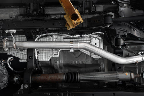 2021-2024 Bronco 3" Black Aluminized Catback Exhaust - View 3 | Dirty Garage